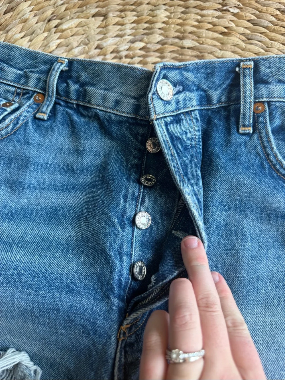 Agolde Denim Shorts